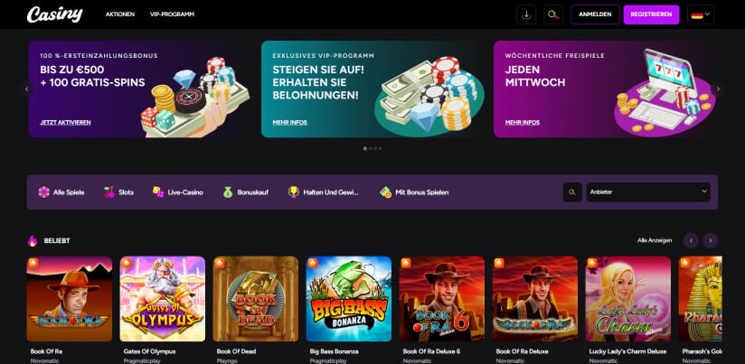Experience Winning with Casiny Casino App Experience Winning with Casiny Casino App